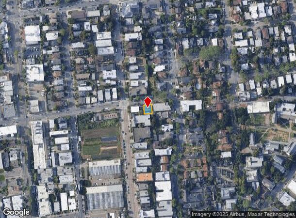 2210 Virginia St, Berkeley, CA Parcel Map