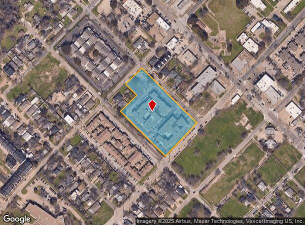 4503 Lake Ave, Dallas, TX Parcel Map