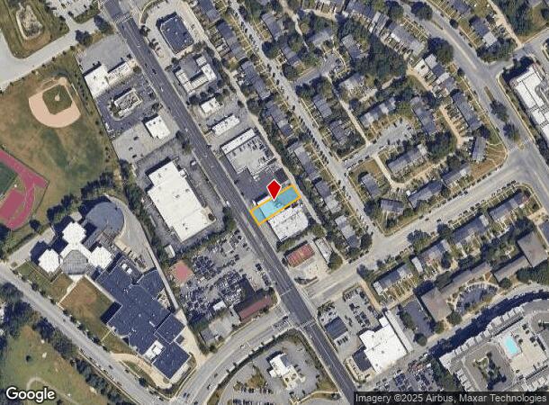  905 York Rd, Towson, MD Parcel Map