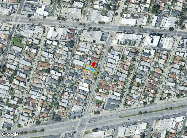 1445 S Redondo Blvd, Los Angeles, CA Parcel Map