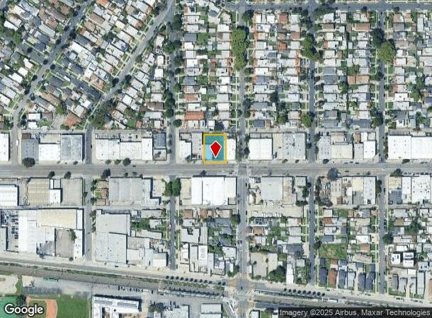 4607 W Jefferson Blvd, Los Angeles, CA Parcel Map