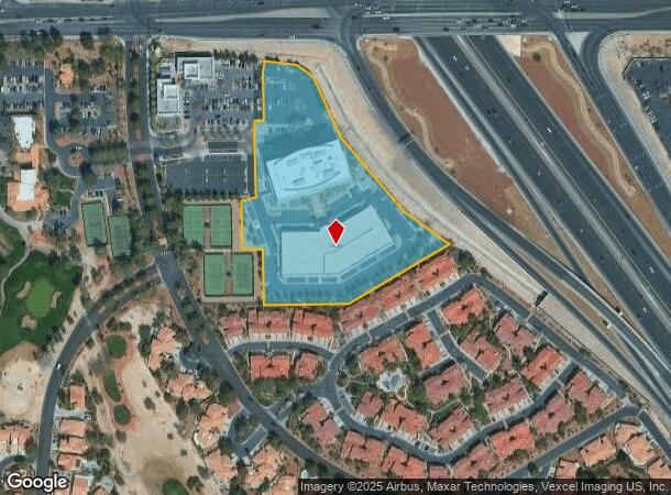 5550 Painted Mirage Rd, Las Vegas, NV Parcel Map