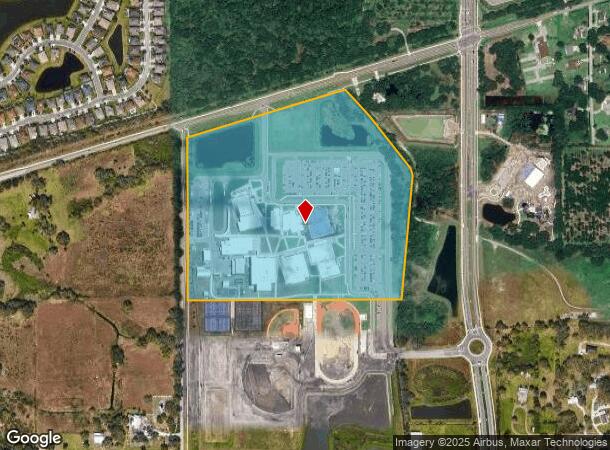  7505 Fort Hamer Rd, Parrish, FL Parcel Map