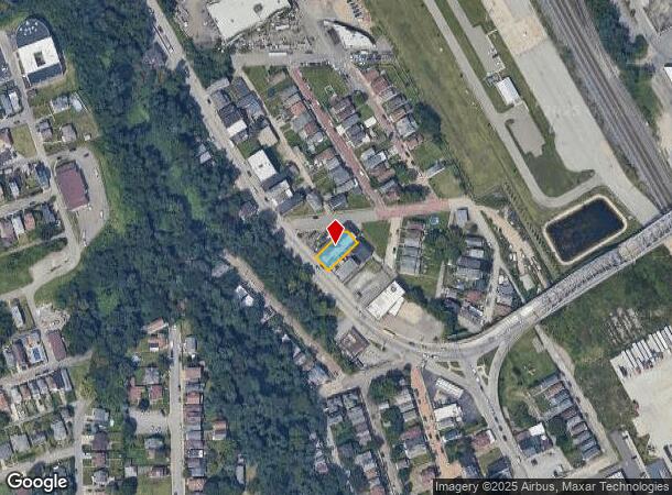 842 Island Ave, Mc Kees Rocks, PA Parcel Map