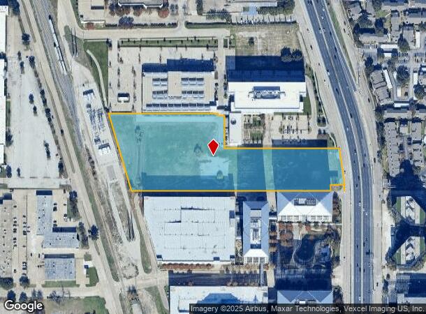14345 Dallas Pkwy, Dallas, TX Parcel Map