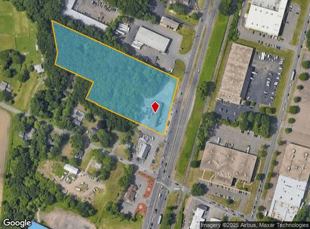 653 John Fitch Blvd, South Windsor, CT Parcel Map