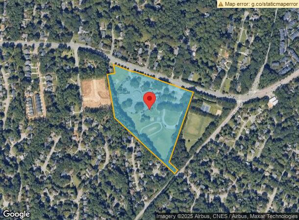  1601 Lynn Rd, Raleigh, NC Parcel Map