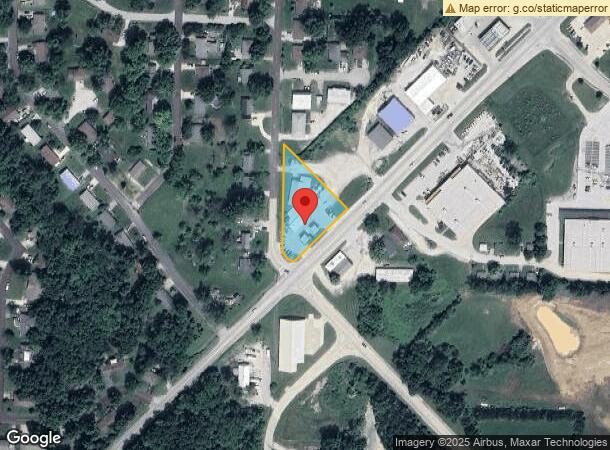  1327 S Business 54, Fulton, MO Parcel Map