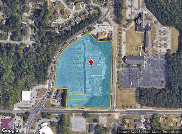  3552 Panola Rd, Lithonia, GA Parcel Map