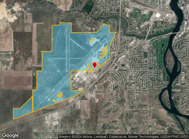  2800 Airport Avenue B Dr, Great Falls, MT Parcel Map