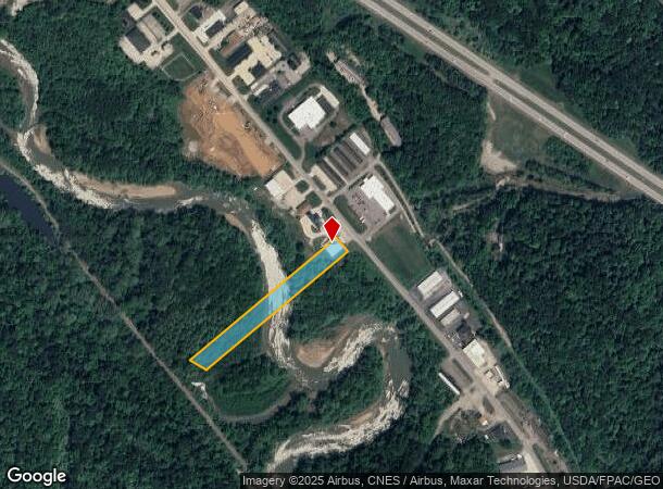  180 Columbus Rd, Athens, OH Parcel Map