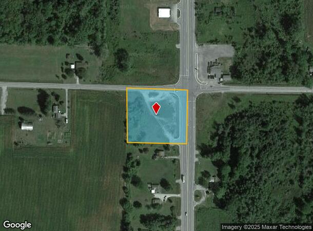 4487 N Huron Rd, Pinconning, MI Parcel Map