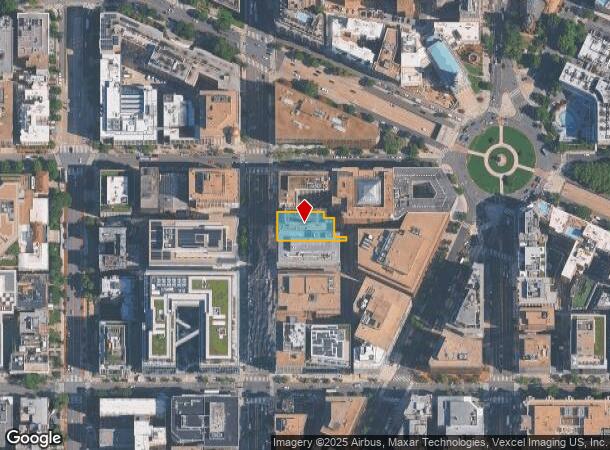 1155 15Th St Nw, Washington, DC Parcel Map