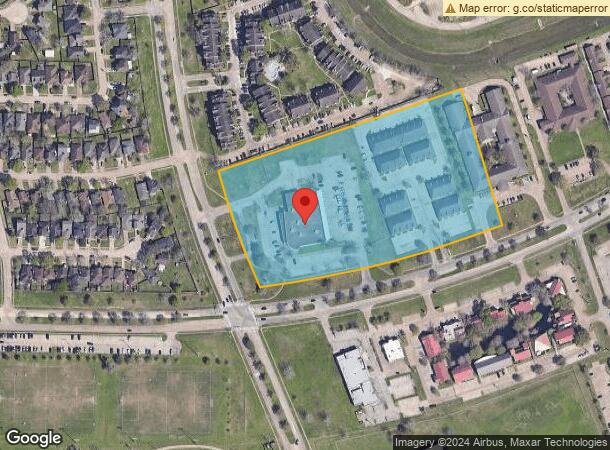  210 Oak Dr S, Lake Jackson, TX Parcel Map