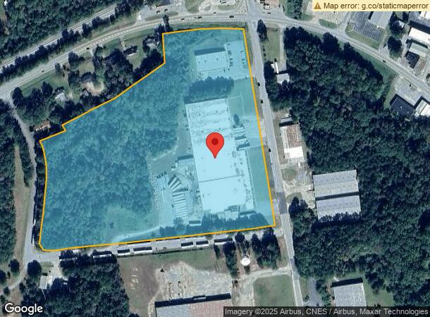  1061 Industrial Blvd, Union Point, GA Parcel Map