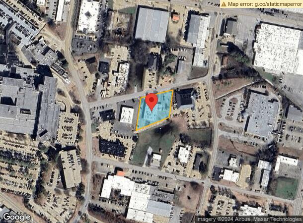  607 Brunson Dr, Tupelo, MS Parcel Map