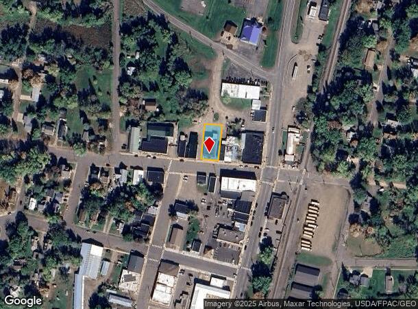  124 Central Dr W, Braham, MN Parcel Map