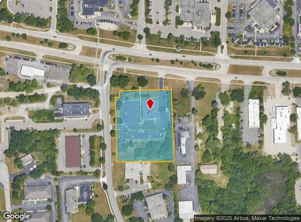 4141 Jackson Rd, Ann Arbor, MI Parcel Map