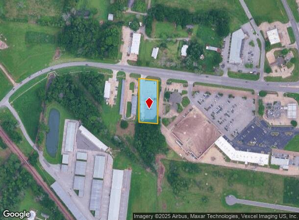  1206 Albertson Pky, Broussard, LA Parcel Map