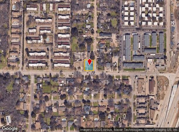  1601 Voirin Rd, Irving, TX Parcel Map