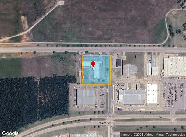  1414 N Kennedy Ave, Shawnee, OK Parcel Map