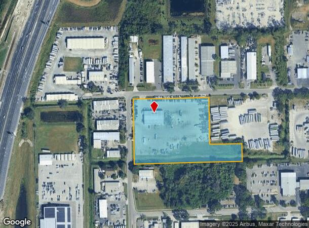  450 Enterprise St, Ocoee, FL Parcel Map