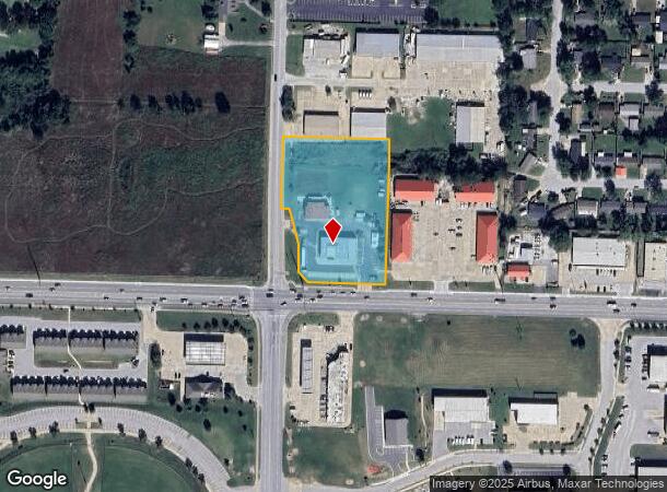  1711 W Hudson Rd, Rogers, AR Parcel Map