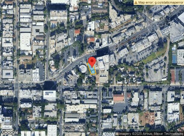  8752 W Sunset Blvd, West Hollywood, CA Parcel Map