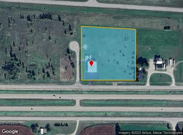 2501 Runway Dr, Waupaca, WI Parcel Map