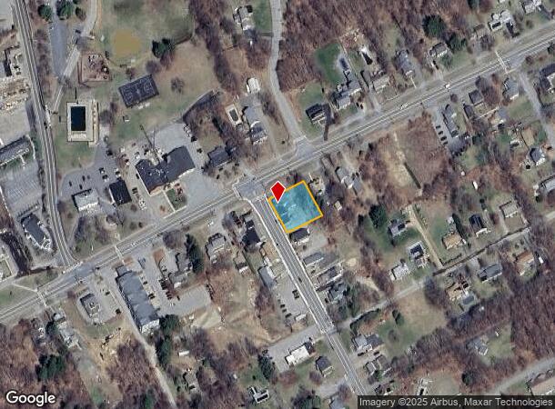  1 Maple Ave, Rutland, MA Parcel Map
