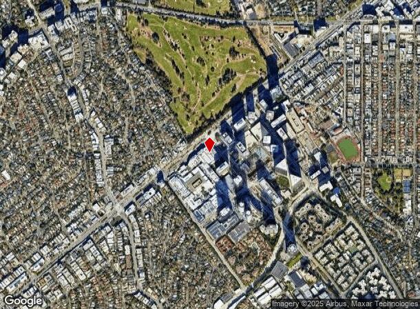  1801 Avenue Of The Stars, Los Angeles, CA Parcel Map