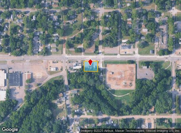  1103 Sw 21St St, Topeka, KS Parcel Map