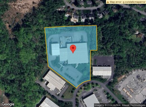  10 Enterprise Ave, Halfmoon, NY Parcel Map