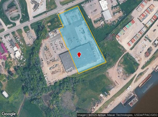 185 Upper River Rd, Gallipolis, OH Parcel Map