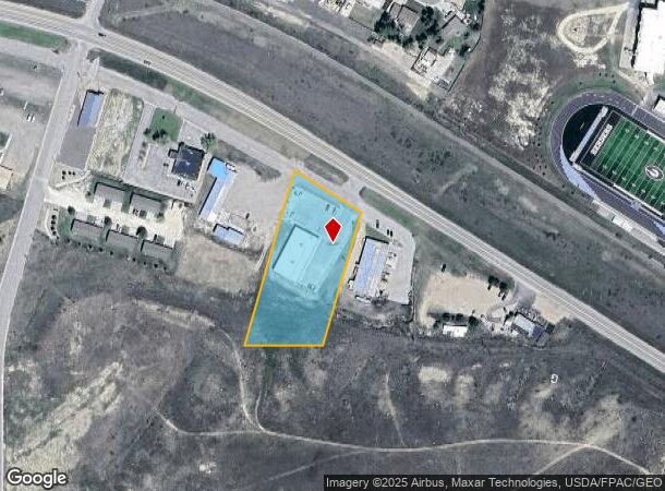 571 E Birch St, Glenrock, WY Parcel Map