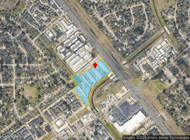 15502 Highway 3, Webster, TX Parcel Map