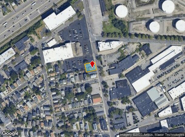 1151 Eddy St, Providence, RI Parcel Map
