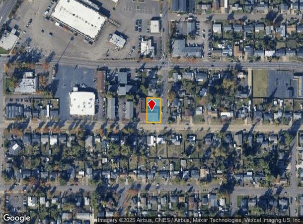 1110 18Th St, Springfield, OR Parcel Map