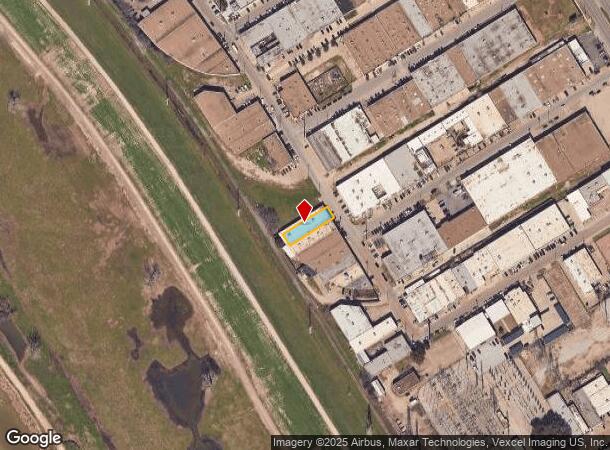  1105 E Levee St, Dallas, TX Parcel Map