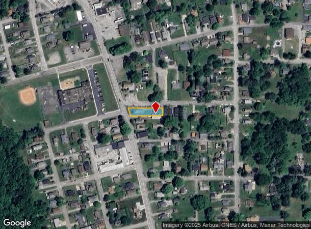 628 Darlington Rd, Beaver, PA Parcel Map