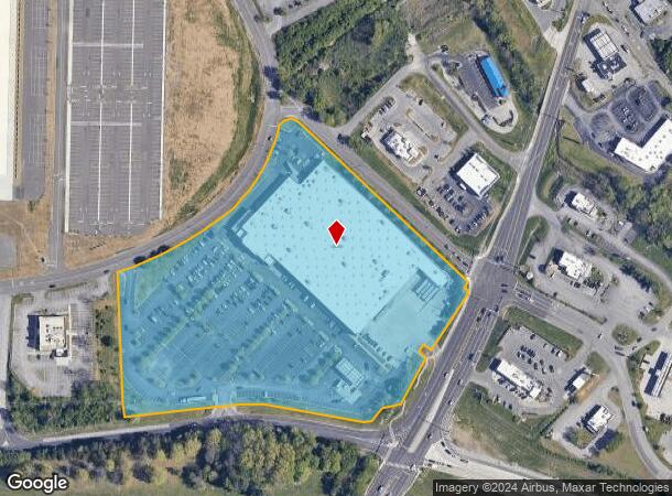  2920 Knoxville Center Dr, Knoxville, TN Parcel Map