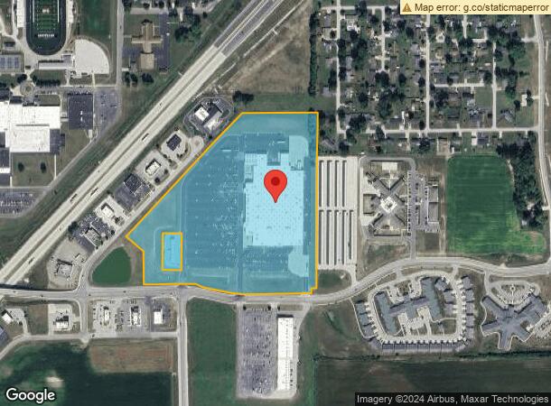  410 Grand Valley Blvd, Martinsville, IN Parcel Map