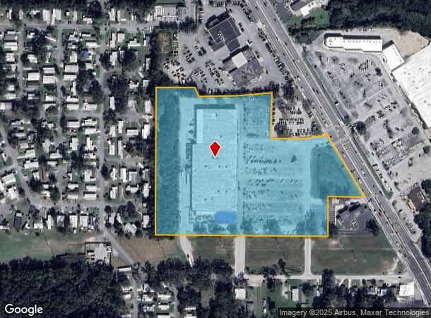  1715 Citrus Blvd, Leesburg, FL Parcel Map