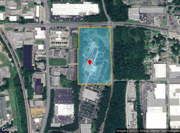 616 E Walnut Ave, Dalton, GA Parcel Map