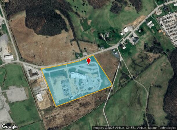  929 Brushy Fork Rd, Buckhannon, WV Parcel Map