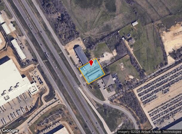  2875 S Burleson Blvd, Burleson, TX Parcel Map