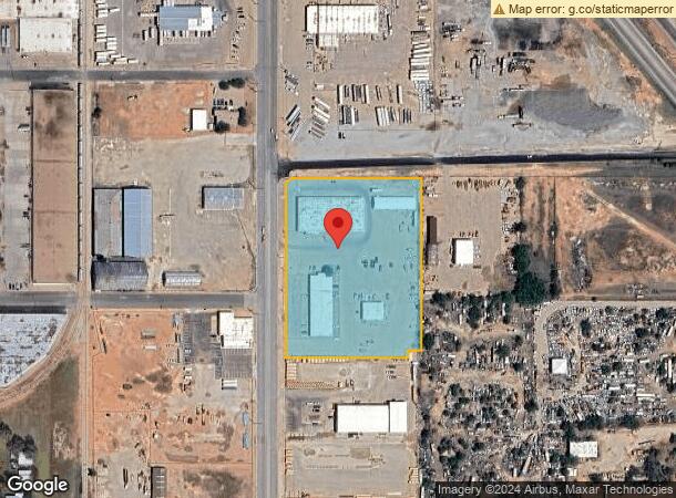  4001 Martin L King Blvd, Lubbock, TX Parcel Map