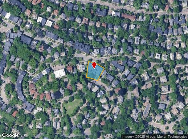 108 Winthrop Rd, Brookline, MA Parcel Map