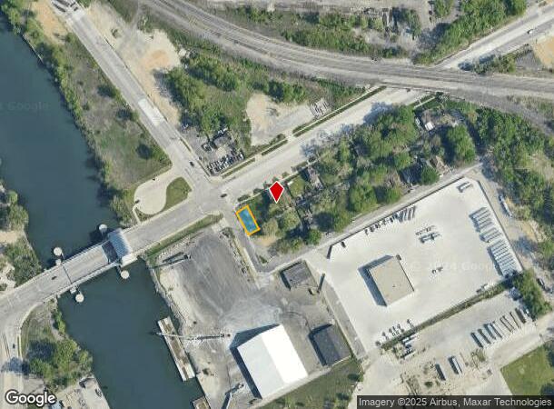  10351 W Fort St, Detroit, MI Parcel Map