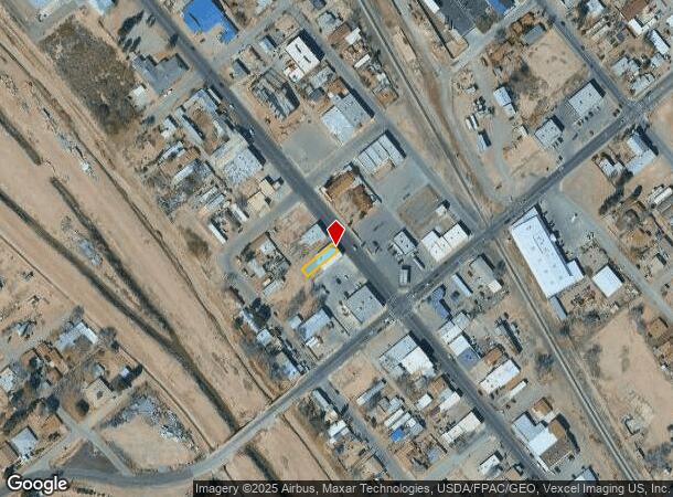 120 W Main St, Fabens, TX Parcel Map